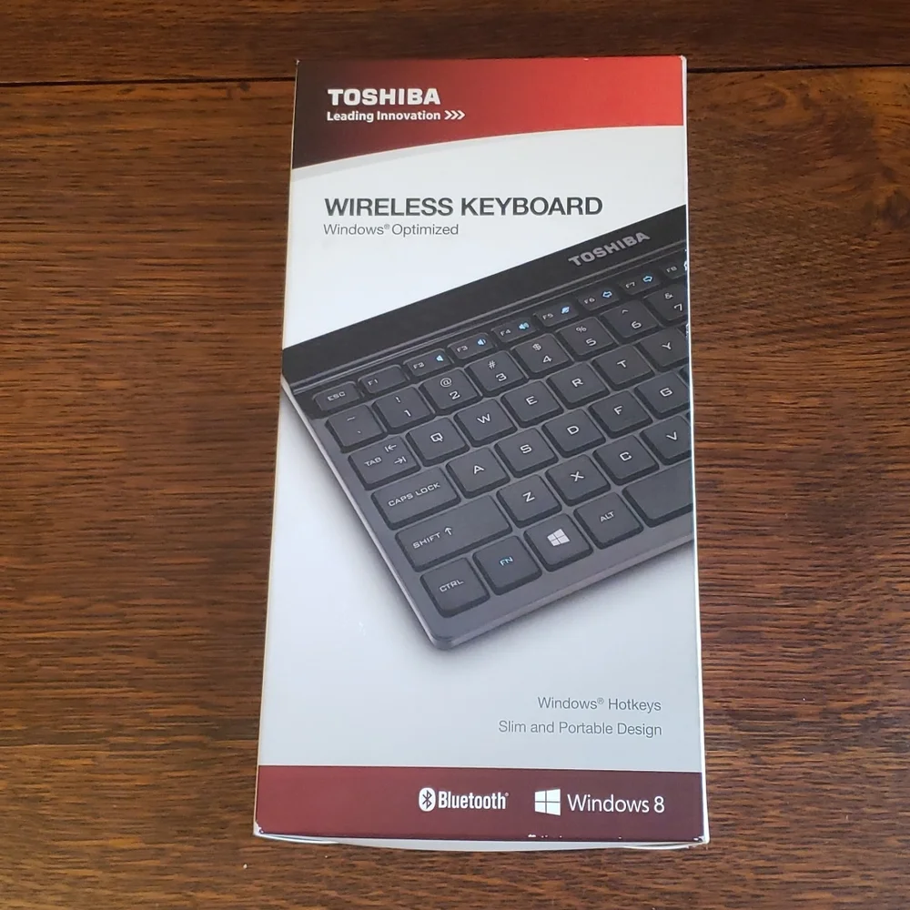 Toshiba Wireless Keyboard Windows Optimized.